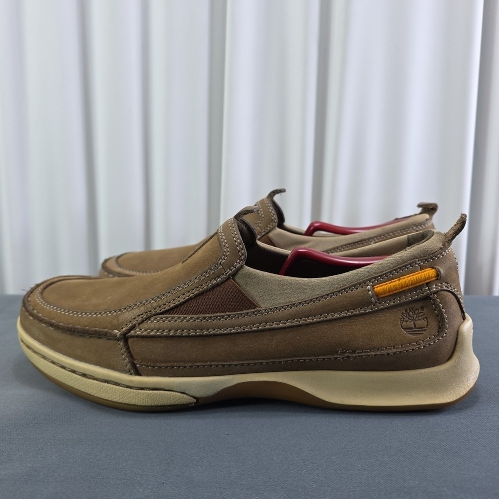 Timberland Leather Loafer Men's US‎ Size 9M Brown